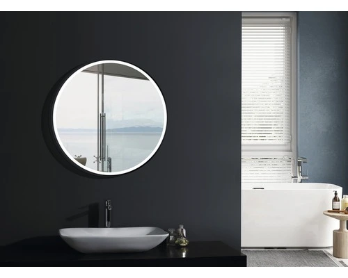 DSK LED Lichtspiegel Black Circular Ø80 Cm - Afbeelding 4
