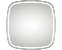 DSK LED Lichtspiegel Silver Eclipe Ø59 Cm