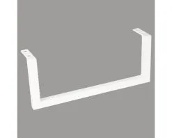 Differnz Handdoekhouder Voor Wastafelblad 50x14 Cm Mat Wit