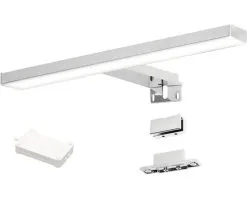 FOCCO LED Spiegelverlichting Esther 30x10,7 Cm Chroom