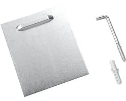 Kristall-Form Ophangplaat Inclusief Plug & Haak