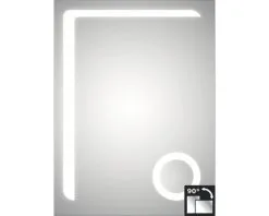 DSK LED Lichtspiegel Silver Arrow 60x80 Cm