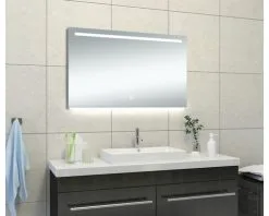 LED Lichtspiegel Dimbaar Amber 100x60 Cm Anti-condens