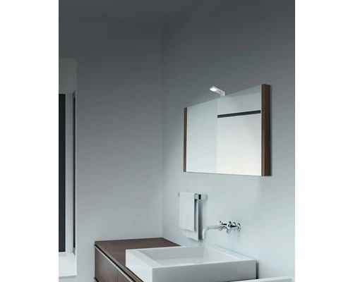 BASANO LED Spiegelverlichting Cuvio Chroom 4 Cm - Afbeelding 2