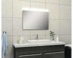 LED Lichtspiegel Dimbaar Vienas 80x60 Cm Anti-condens