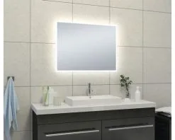 LED Lichtspiegel Square Condensvrij 80x60 Cm