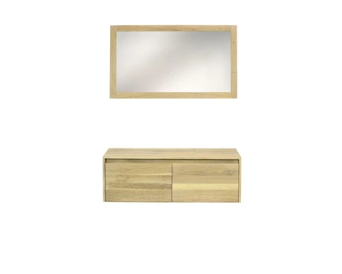 Spiegel Carvalho Massief Eiken 120x70 Cm Rustico - Afbeelding 2