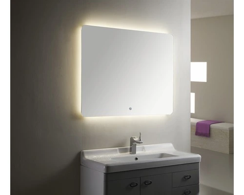 DSK LED Lichtspiegel Silver Moon 100x80 Cm - Afbeelding 4